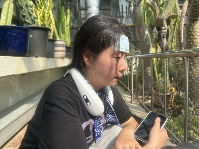 안심키트 착용 실험