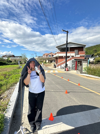 의성 거리를 걷는 팀원