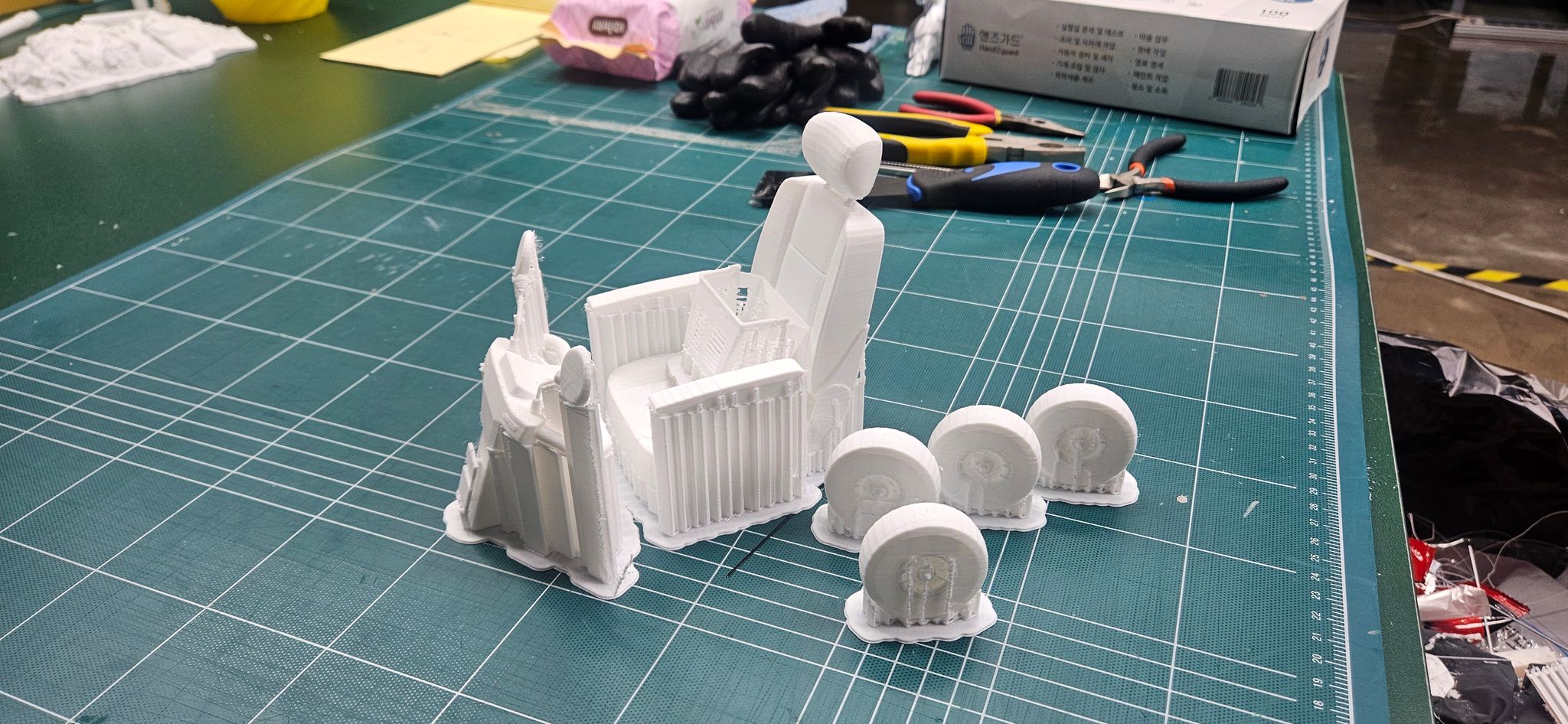 3D 프린팅된 전동스쿠터 모델