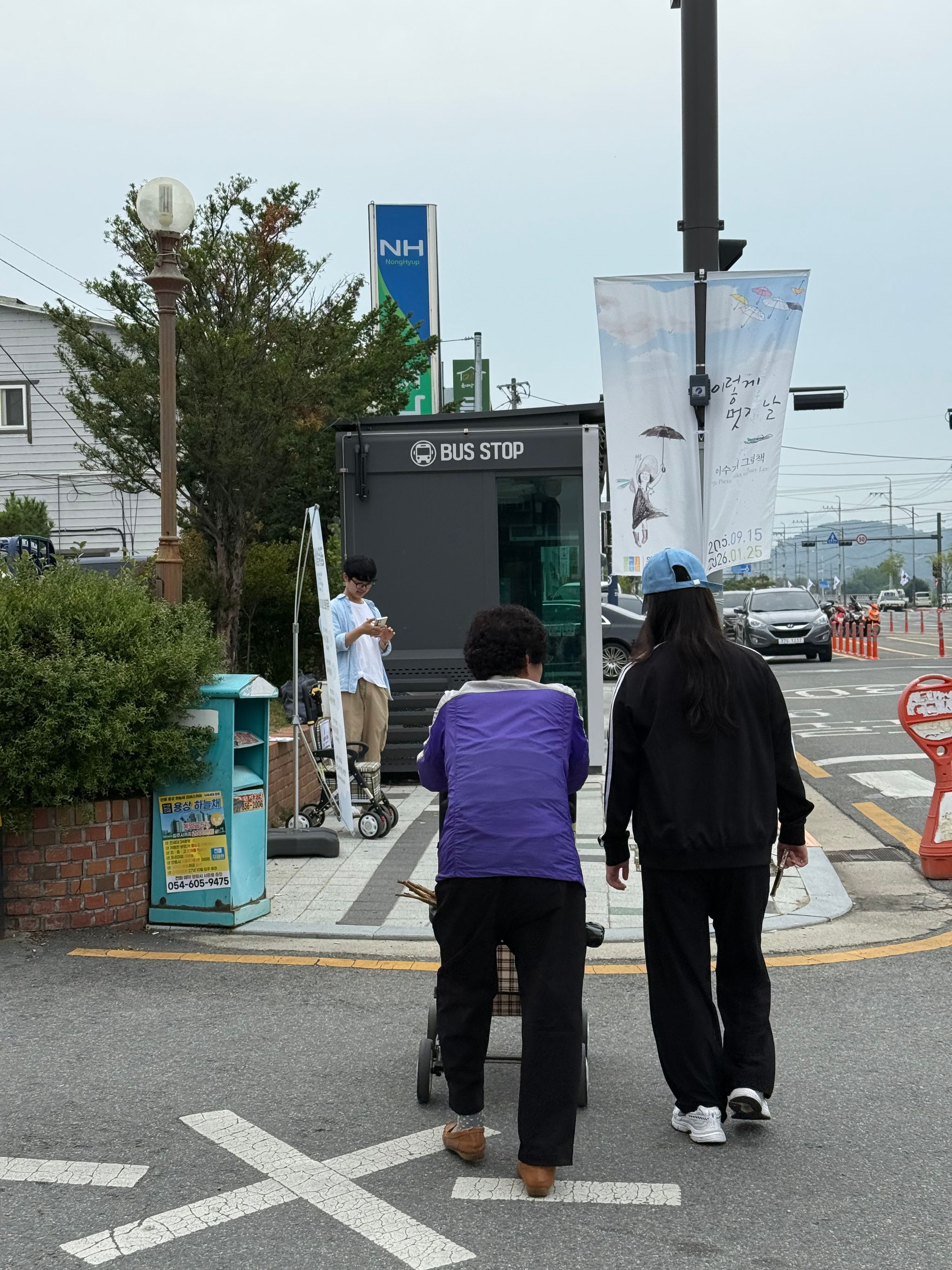 어르신이 주신 포도